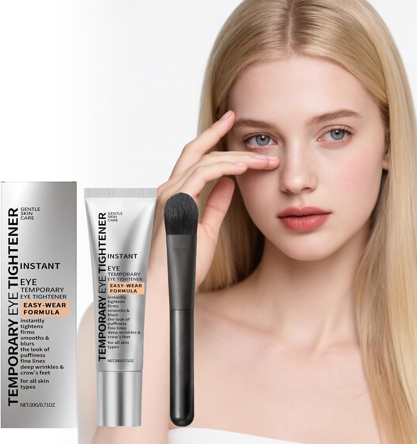 Temporary Eye : "Crème Yeux Anti-Rides & Poches – Effet Lift Instantané"